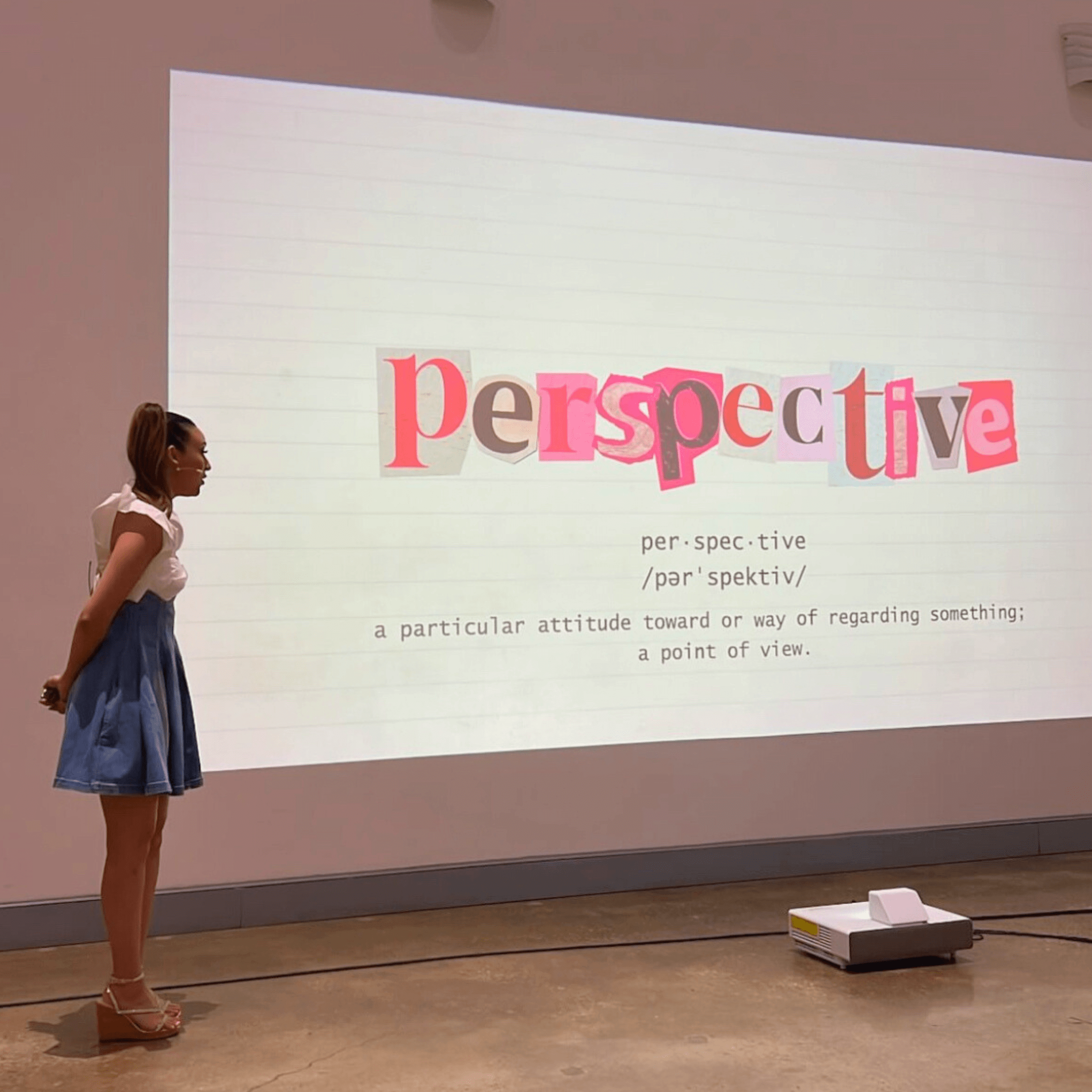 Flipping the script on fashion at CreativeMornings