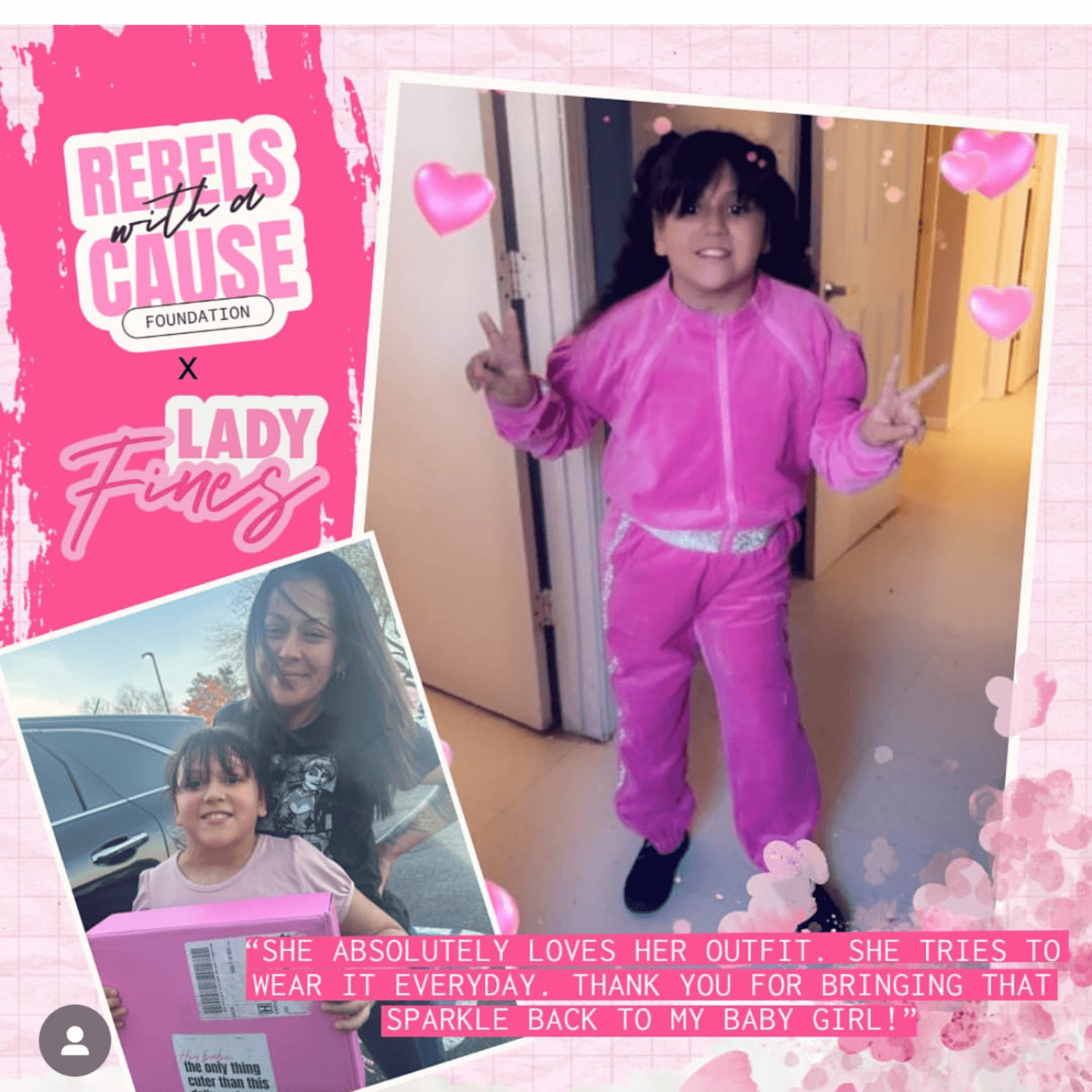 Rebels in Action Free Outfits Sent to Followers